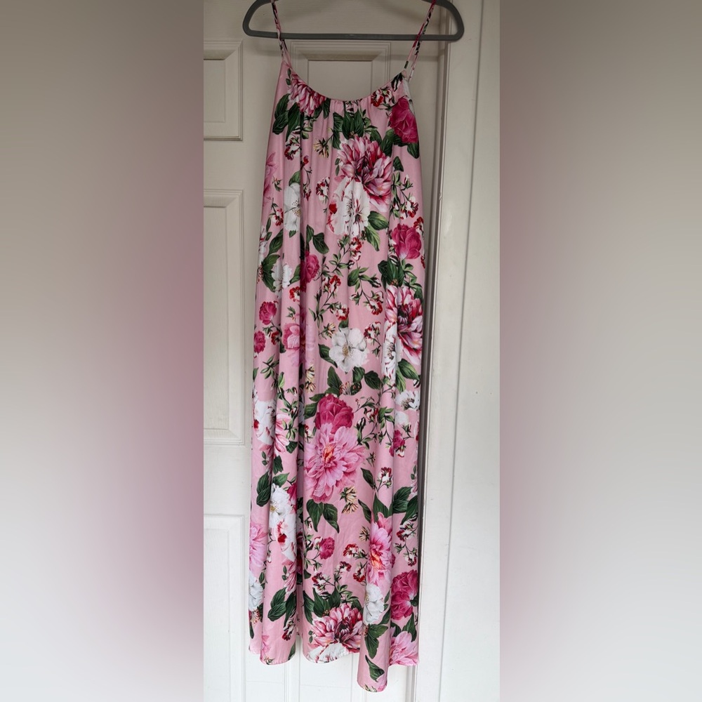 Sam Edelman floral trapeze maxi dress